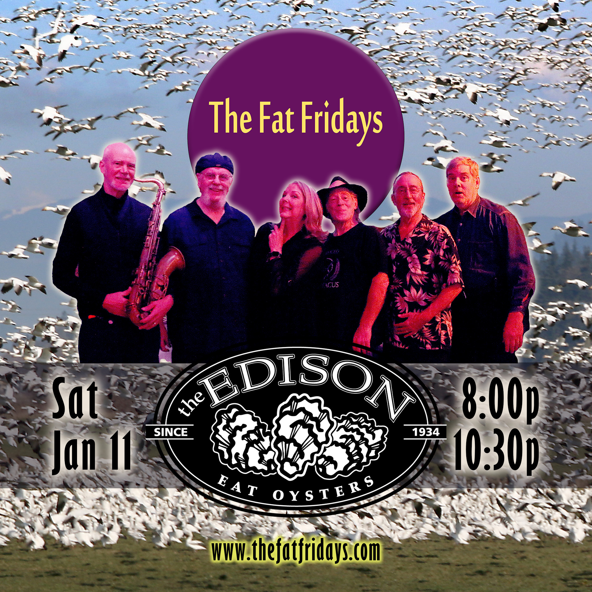 The Fat Fridays at the Old Edison